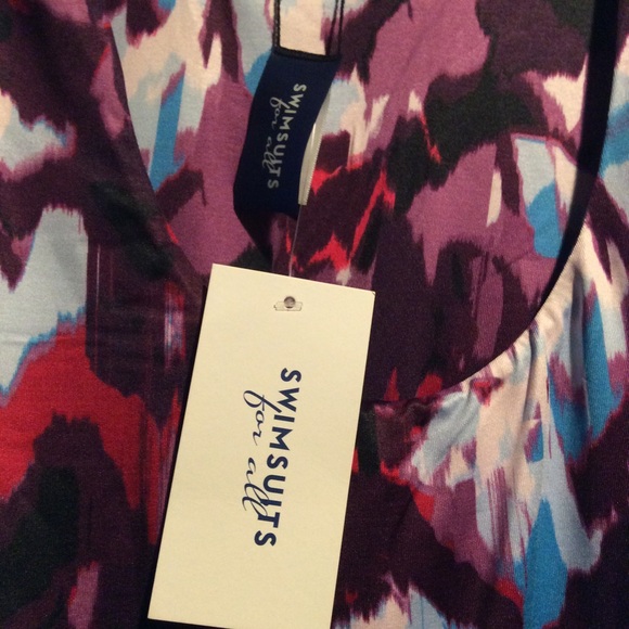 Swimsuits For All NWT Scoopneck Coverup, 14/16 - Picture 4 of 5